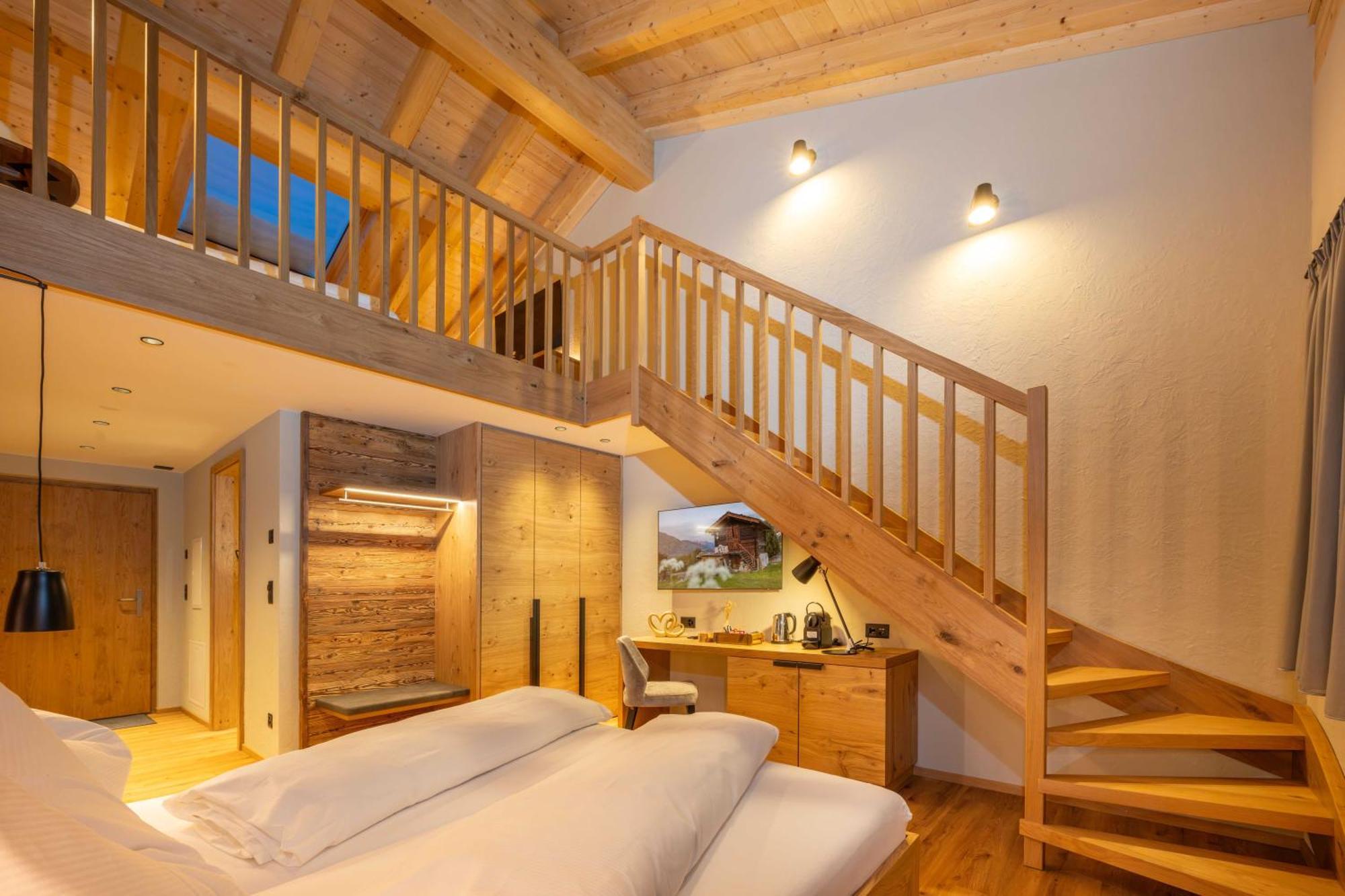 Mountain Lodge Grächen Eksteriør billede