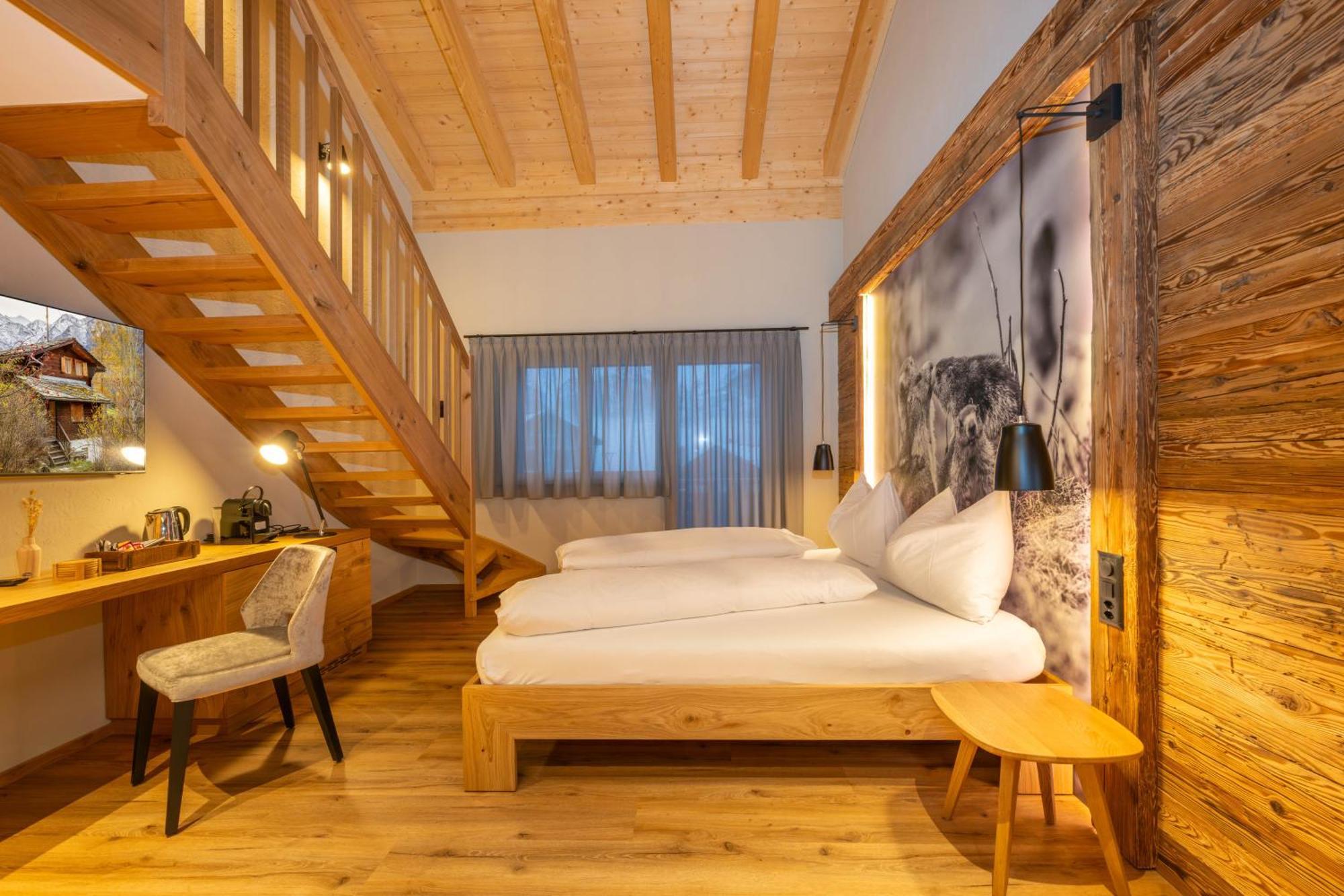 Mountain Lodge Grächen Eksteriør billede