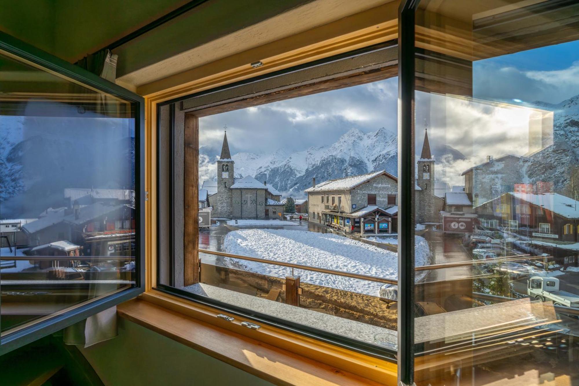 Mountain Lodge Grächen Eksteriør billede