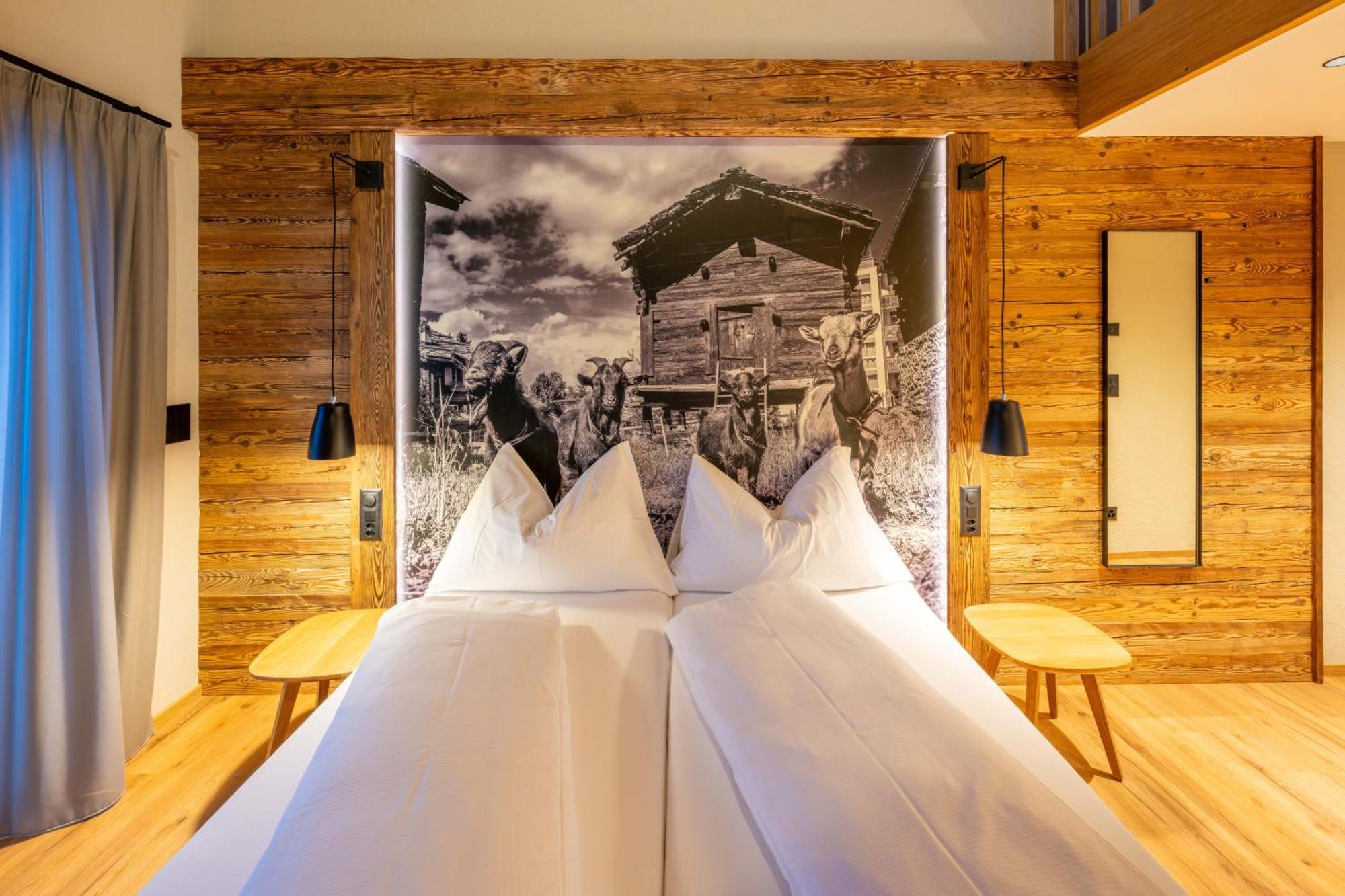Mountain Lodge Grächen Eksteriør billede