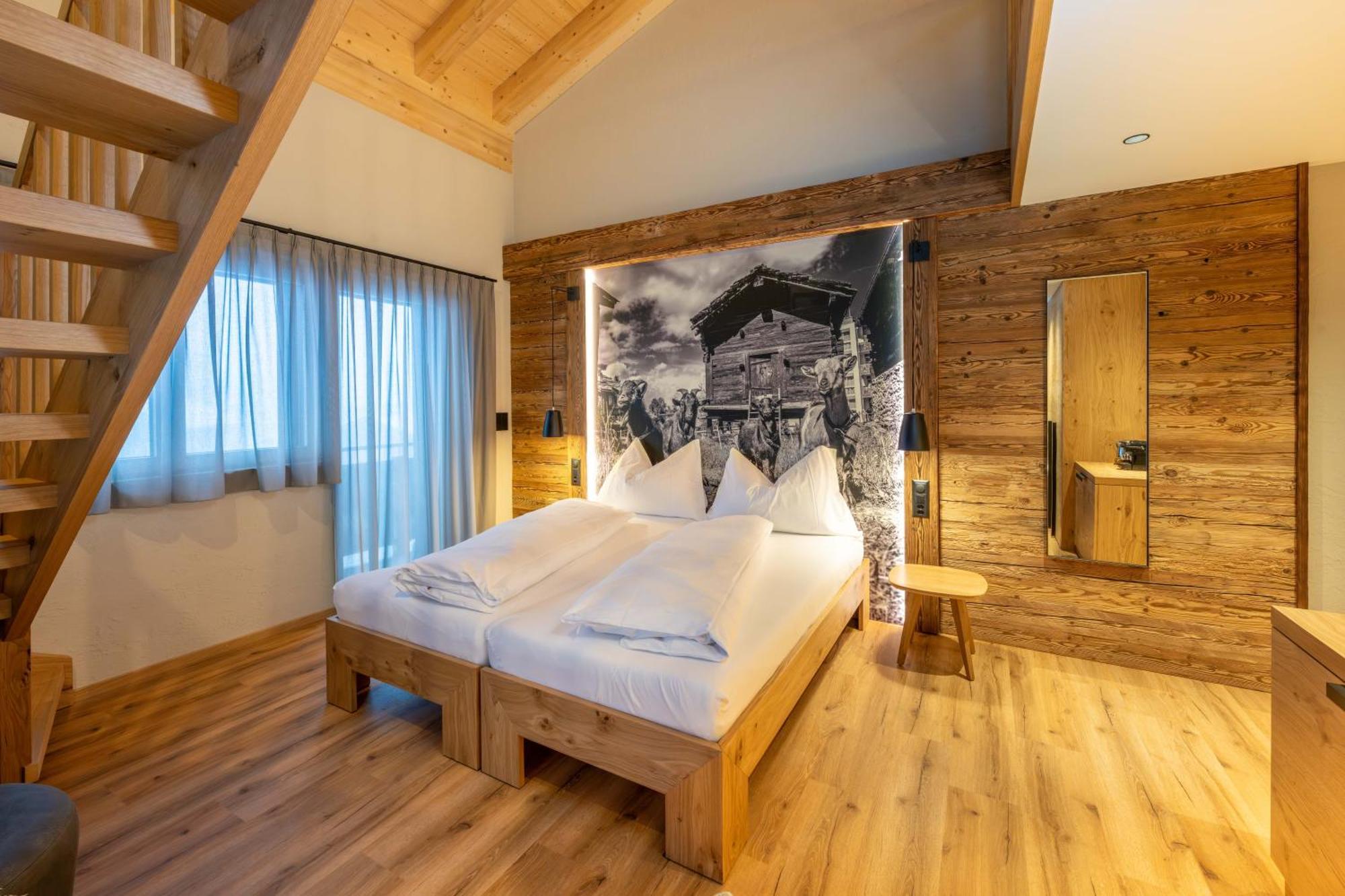 Mountain Lodge Grächen Eksteriør billede