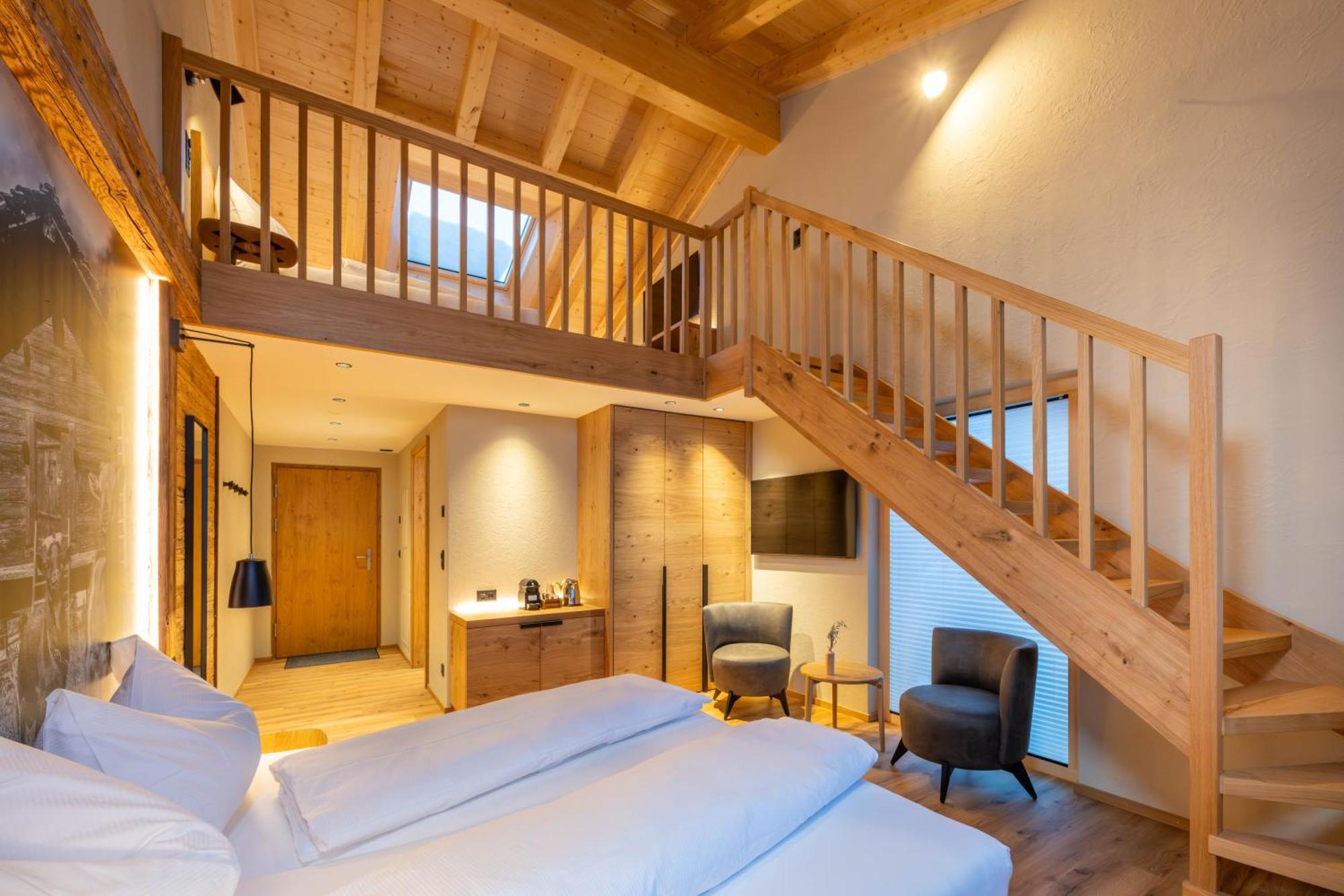 Mountain Lodge Grächen Eksteriør billede